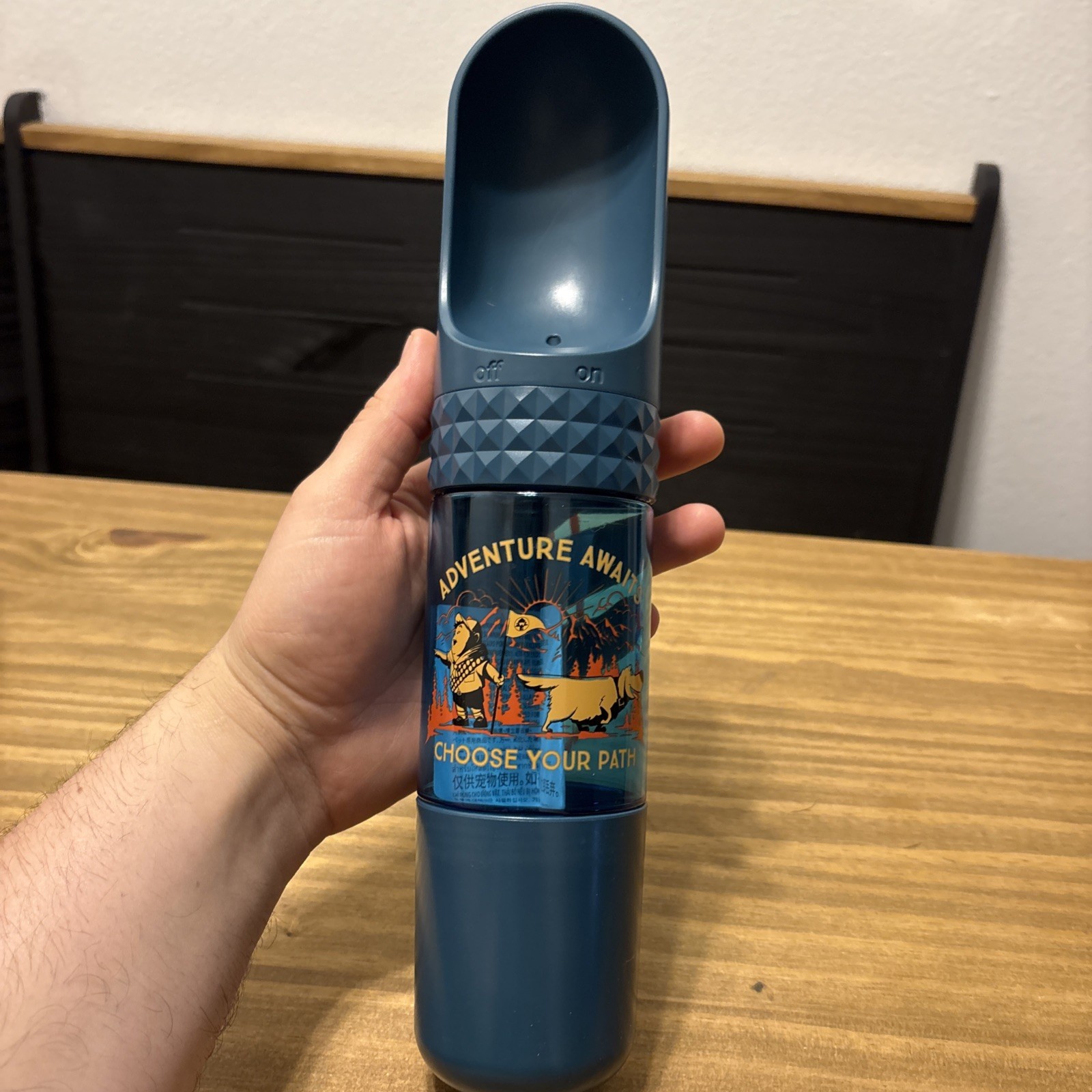 Disney Parks Pixar Up Adventure Awaits Dog Portable Water Bo