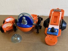 Vintage Space Toys Miniflex Play Set parts 1960's hard plastic repair Lot 2