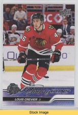 2023-24 Upper Deck Extended Series Young Guns Louis Crevier #721 READ 0r4