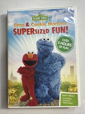 スガフェス! 2017 DVD 123 Sesame Street: Elmo & Cookie Monser Supersized Fun! (DVD 2017