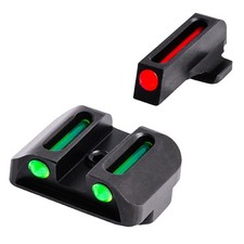 Truglo Fiber-optic Handgun Sight For Springfield Xd Set Truglo Fiber-optic Handgun Sight For Springfield Xd Set