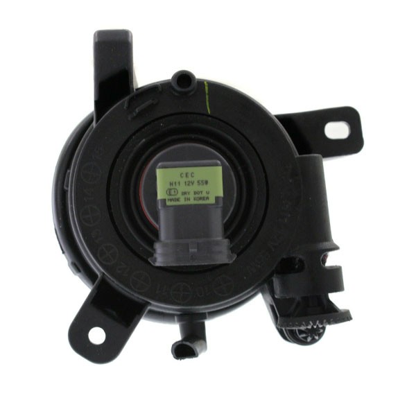 For 2009-2011 A6 Quattro Front Left Fog Lights Clear Plastic 8T0 941 699 B C