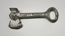 Vintage St. Louis MO Liberty Foundry Bottle Opener Hatchet Axe Cigar Cutter