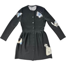 Alexander McQueen Long Sleeved Dress Women's 445437-Q1WAB-1033