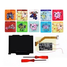Customized Shell With Touch Version 8 Color Models V2 IPS LCD For GBA SP Console