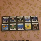 Nintendo DS 10 Video Game Loose Cartridge Lot Tested Working Handheld Video Game