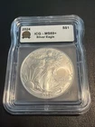 2024 American Silver Eagle ICG MS69+ 1 Oz .999 Silver!