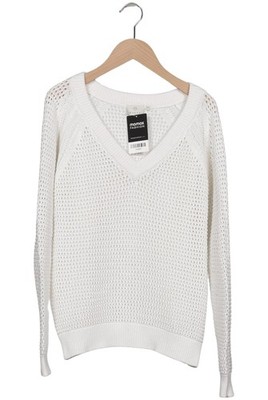 Kaffe Pullover Damen Strickpullover Strick Oberteil Gr. S Weiß #chl44fm