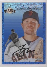 2023 Chrome Platinum Anniversary Blue Mini-Diamond Refractor /199 Logan Webb rp9