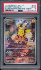 2023 Pokemon Japanese SV-P Promo 098 Detective Pikachu PSA 6 Pikachu Returns