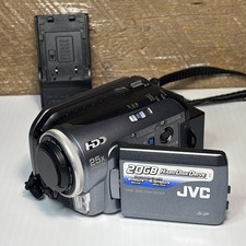 JVC Camcorder Everio GZ-MG20U 20GB HDD w/ Battery Charger TESTED