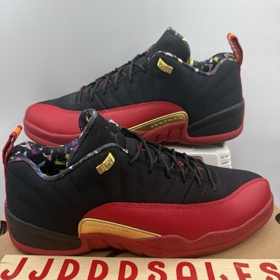 Nike Air Jordan 12 Low SE Super Bowl Black Red Shoes Men s Size 13 NIB NEW