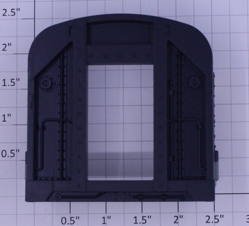 Extremo del vestíbulo de aluminio para coche de pasajeros Lionel 19146-14 C&O | Condition: New