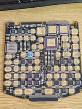 Vintage Military Aerospace Honeywell Art Collector Piece Stacked Gold Ceramic #3