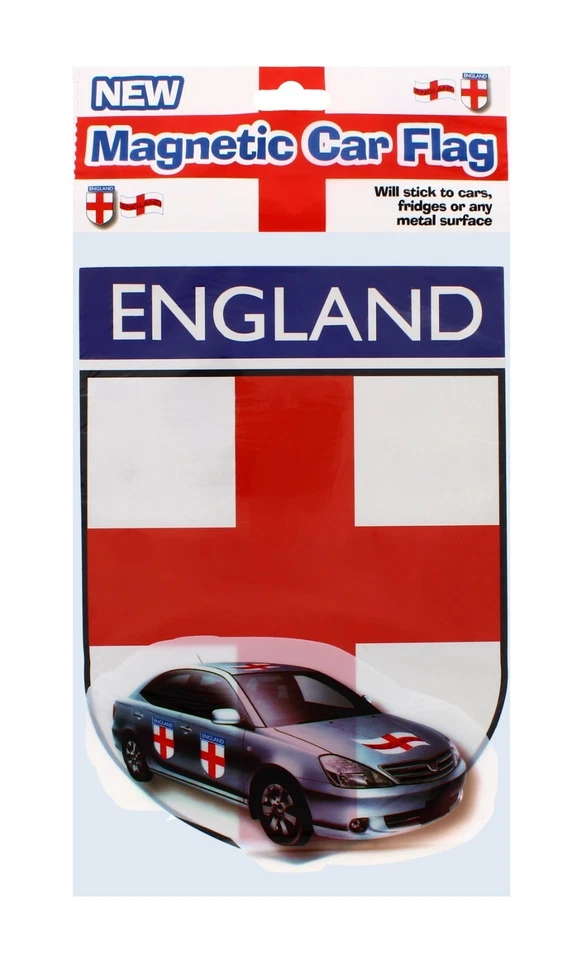 2 x England Magnetic Car Flags – St George’s Cross Magnets for Cars, Vans - Image 4 of 4