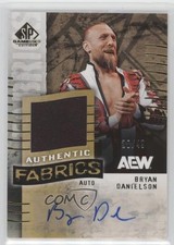 2025 SP Game Used AEW Authentic Fabrics Auto 28/49 Bryan Danielson #AFA-BD