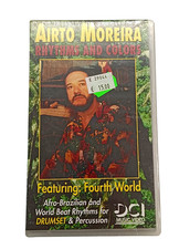 VHS Airto Moreira rythmes et couleurs DCI batterie vidéo percussions scellées
