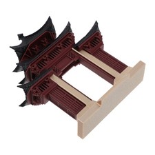 Miniature Torii Decoration Micro Scene Ornament Japanese Gate Decorative House