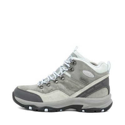 Skechers Damen SN 158258 Stiefel Grau Leder Synthetik Outdoor Wanderschuhe EU 36