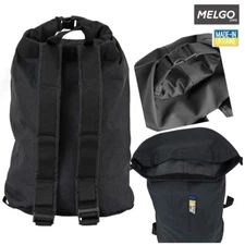 Bag - Tactical Duffel Bag 25L Polycordura Black MELGO (military, waterproof