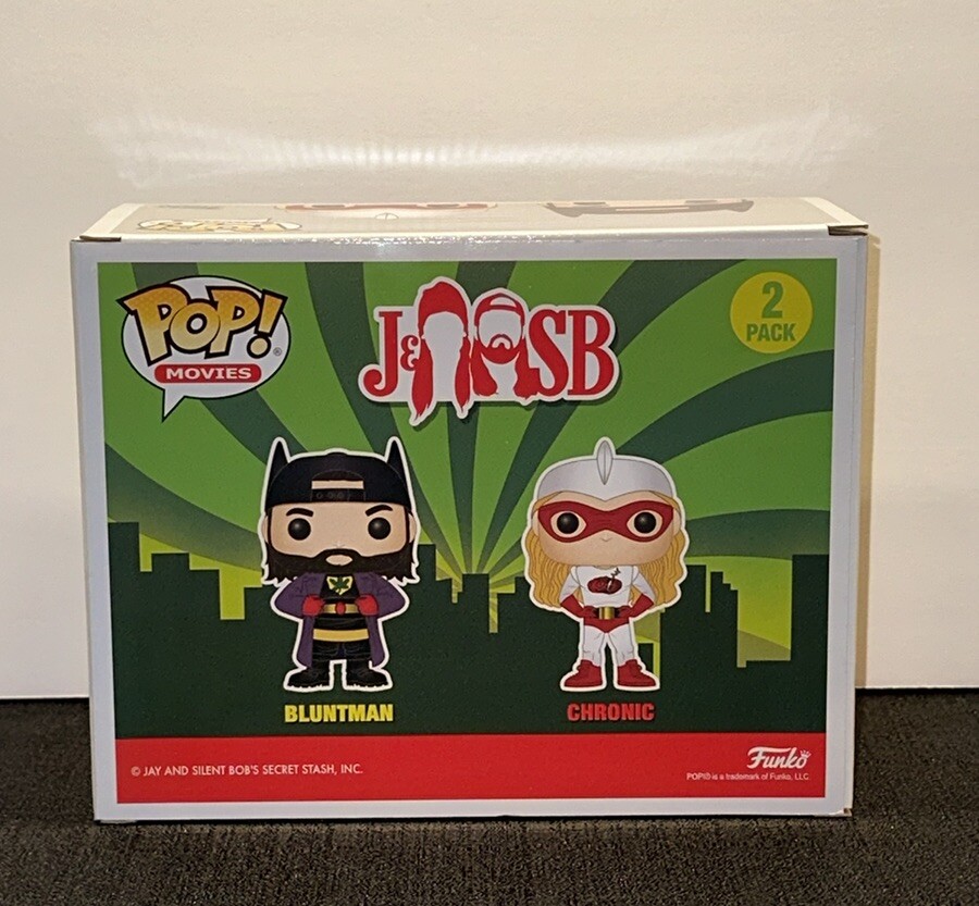 Funko Pop! Jay & Silent BobBluntman & Chronic 2Pack 2019 Fall