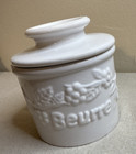 L. Tremain Original Butter Bell Crock French Beurre Floral Design