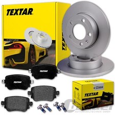 TEXTAR BREMSSCHEIBEN 272mm + BELÄGE HINTEN passend für VW POLO 6 AW + AUDI A1 GB