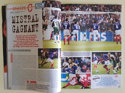 Lot De 4 Magazines Football - Coupe Du Monde 1998 (France) - Bon état