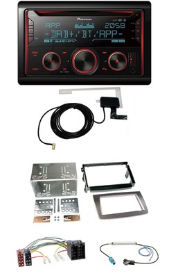 Pioneer 2DIN MP3 DAB USB CD Bluetooth Car Stereo for Alfa Romeo Mito ISO 955 08-1