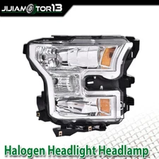 Fit For 2015 2016 2017 Ford F150 RH Passenger Side Halogen Headlight Lamps 15-17