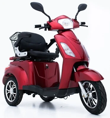 NEW 3 Wheeled Electric Mobility Scooter RED GP500 20AH LED Display - Green Power