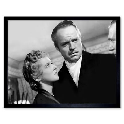 Citizen Kane Comingore Orson Welles Foto gerahmtes Wandbild Poster