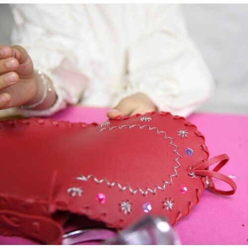 4M Crea La Tua Borsa In Ecopelle – Kit Creativo Fai Da Te Per Bambini Dai 5 Anni