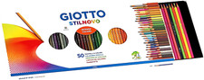 Matite colorate Giotto Stilnovo Multicolore 50 Pezzi