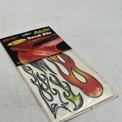 Chroma Graphics Chroma Auto Kitz Flames Stick Onz Decal Set