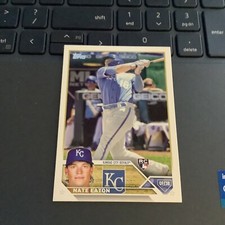 2023 Topps Series 2 - Nate Eaton  #557 RC Rookie - Kansas City Royals 