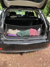 Trunk Envelope Style Mesh Cargo Net for LEXUS RX350 350L 450h 450hL 2010-2026