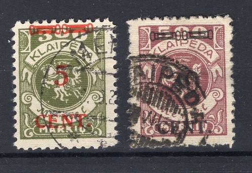 Memel 174/75 SET Gest.+Cert.