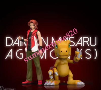 Daimon Masaru Agumon Resin T1 Studio Statue Digmon Collectibles Presale 13.5cm