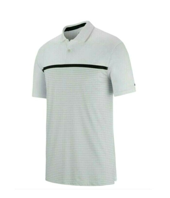 nike men's tiger woods vapor stripe golf polo