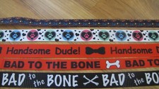 Dog Themed 5/8" and 7/8" Grosgrain Ribbon BTY/Combo Pak