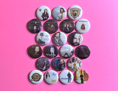 Marco Antonio Solis 1.25'' Button Pin Lot of (21) El Buki Los Bukis Mexican Art