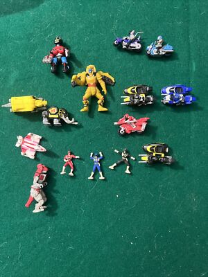 Lotto Micro Machines Power Ranger and Biker Mice | eBay Australia