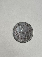 Monnaie France 2 Centimes 1911 Daniel-Dupuis (158-7/P13/N1)