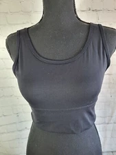 Nine Bull Women's Black Sports Bra S Wide Band 