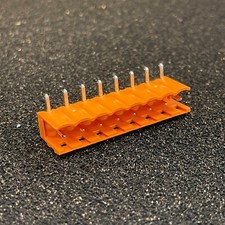 Image of 1513260000, Weidmuller, OMNIMATE SL, 8 Way, 1 Row, Right Angle PCB Header
