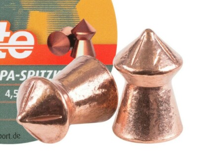 H&N Excite COPPA-SPITZKUGEL 200 Count POINTED 5.5mm .22 Caliber