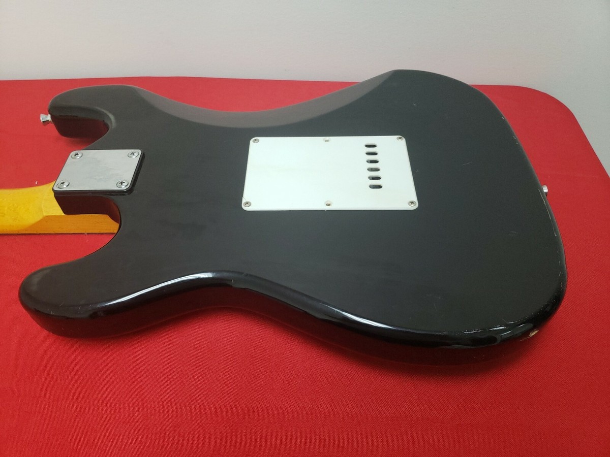 Spectrum Black Electric Guitar As- Is/ No Case | eBay