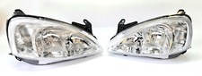 2x SCHEINWERFER HAUPTSCHEINWERFER LINKS RECHTS MOTOR für OPEL COMBO C 2000-2003