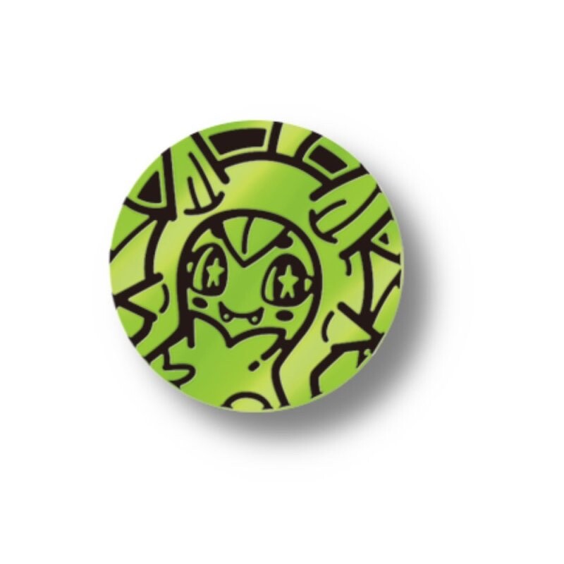 Pokemon card coin Ogerpon 2024 NEAR MINT eBay